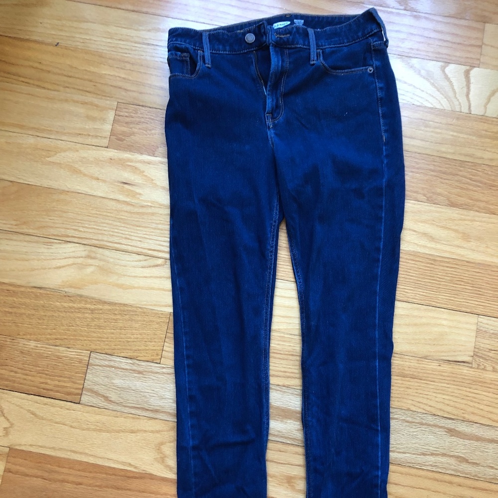 Super skinny high rise jeans